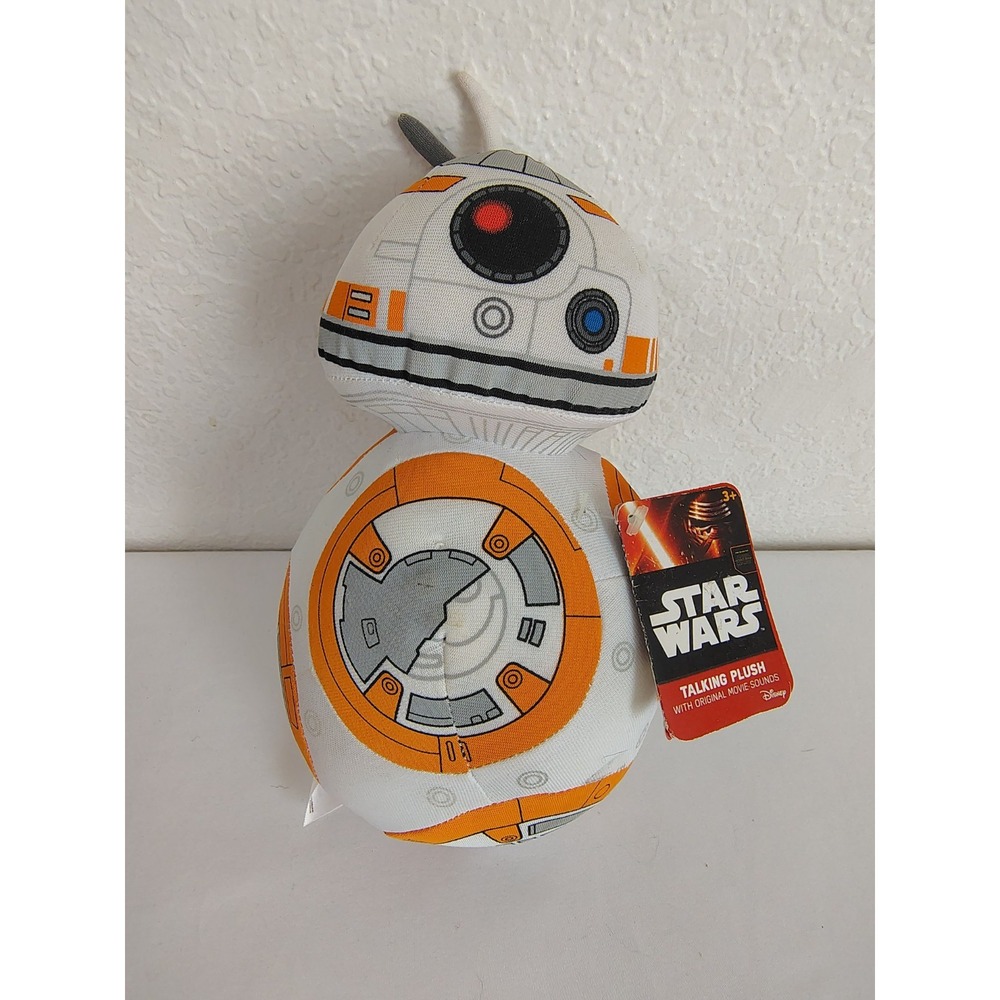 Disney Star Wars Talking BB-8 Plush - NWT - Works